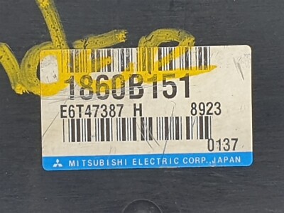 2009 Mitsubishi Outlander 2.4 ECM Engine Control Unit ECU