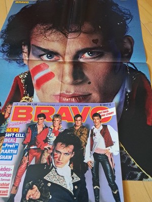 BRAVO Nr.2 vom 7.1.1982 mit Riesenposter Adam Ant & the Ants, Abba, AC/DC - TOP