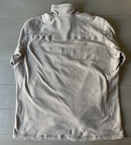 Patagonia Men’s Fleece Sweater Size 2XL Grey Mock Neck Full Zip - Picture 9 of 11