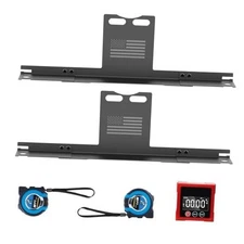 Wheel Alignment Tool – Toe Alignment Plates with Digital Angle Finder, 