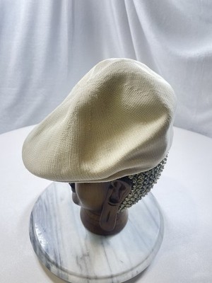 Dockers Beige Knit Docker Cap xl Brimless Driver Style Euro Minimalist Hat