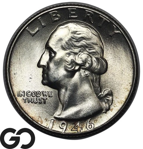 1946-D Washington Quarter