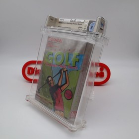 NES Nintendo BANDAI GOLF: CHALLENGE PEBBLE BEACH - WATA GRADED 9.6 A NEW Sealed!