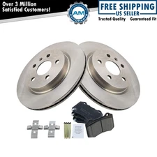 Rear Brake Pad & Rotor Kit Ceramic Fits 2019-2022 Chevrolet Camaro