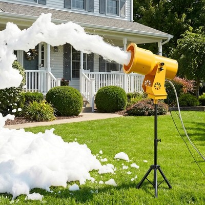VEVOR Foam Machine Auto Oscillation Foam Cannon with 3-Color LED Lights