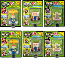 Worlds Smallest GPK Garbage Pail Kids Bundle Set of 6 Mini Figures