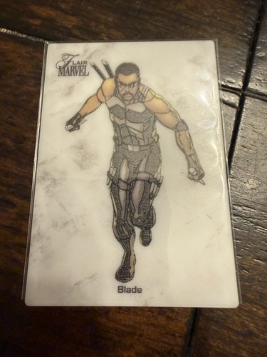 Blade #CC3 Marvel 2023 Flair Carved card
