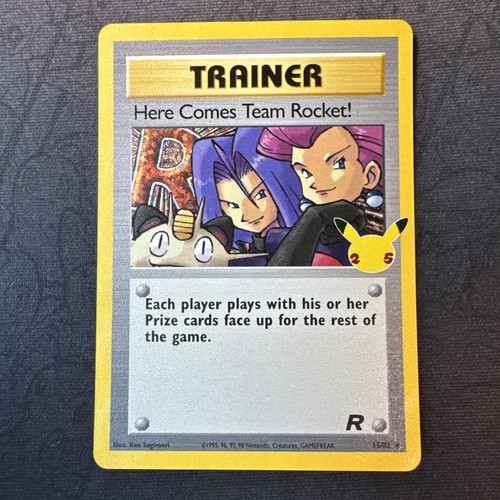 Here Comes Team Rocket! 15/82 Celebrations: Classic Collection Holo Pokemon
