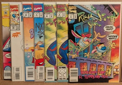The Ren & Stimpy Show lot of 7 comics 1993-1995