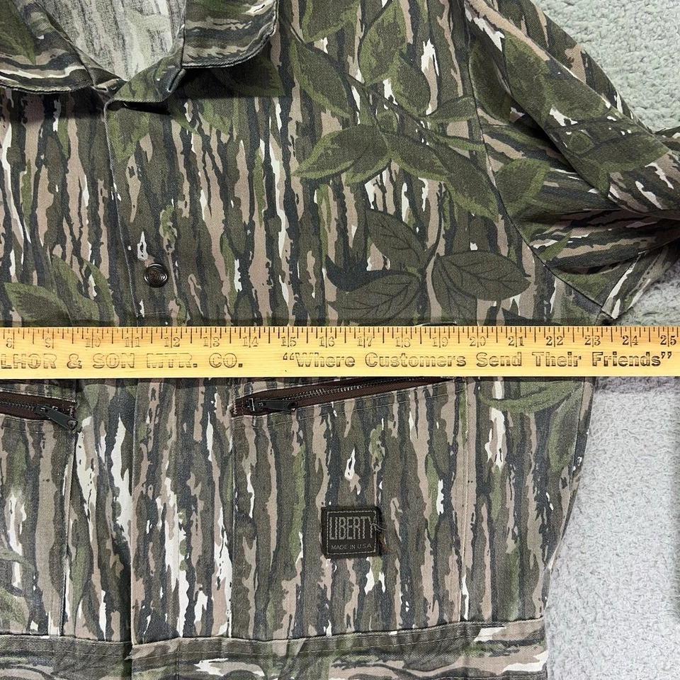 Vintage Liberty Coveralls Mens Large Brown Realtree Camouflage Hunting Outdoors - Image 4 of 4