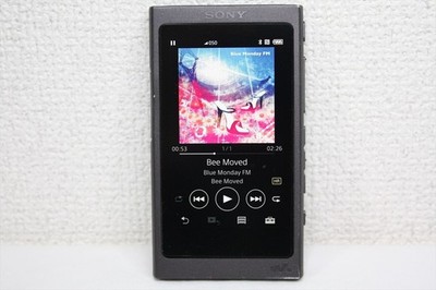 Sony Walkman NW-A45 グレイッシュブラック Sony NW-A45 Greasy Black Walkman Portable Player Hi-Res English
