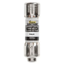 BUSSMANN FNQ-R-1-6/10 Fuse,Class CC,1-6/10A,FNQ-R Series 6F113