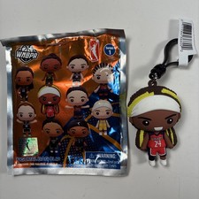 Monogram WNBA Basketball Figural 3D Bag Clip S1 Aaliyah Edwards  #24 (New Open)