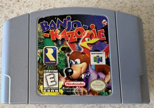 Banjo-Kazooie (Nintendo 64, 1998) - Working
