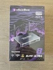 ELITE ULTRA vSeeBox 8 6K Smart Media Player Wi-Fi 128GB Voice Remote Black