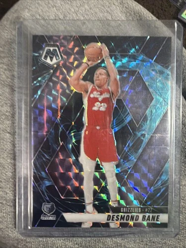 2024-25 Panini Mosaic Desmond Bane #72 Genesis Prizm Memphis Grizzlies SSP