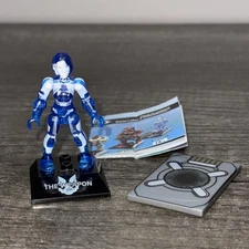 Mega Halo HTK07 Series 17 The Weapon Cortana Figure Stand Accessories