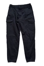 Uniqlo Pants Mens Size Small (30x27) Black Cargo Pants Regular Straight Preppy