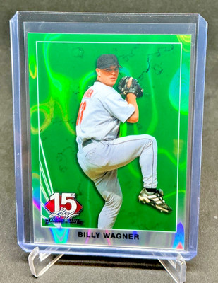 2025 Leaf 15th NSCC National 1990 BILLY WAGNER Green Lava 3/6