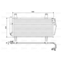 Kondensator Klimaanlage Valeo 814456 Klimakondensator