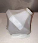 Antique White Milk Glass Diddle Blitzen Lightning Rod Ball ~ #2