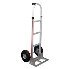 MAGLINER HMK117UA4 Hand Truck,500lb.,52"x21"x18-1/2",Silver 1FC77