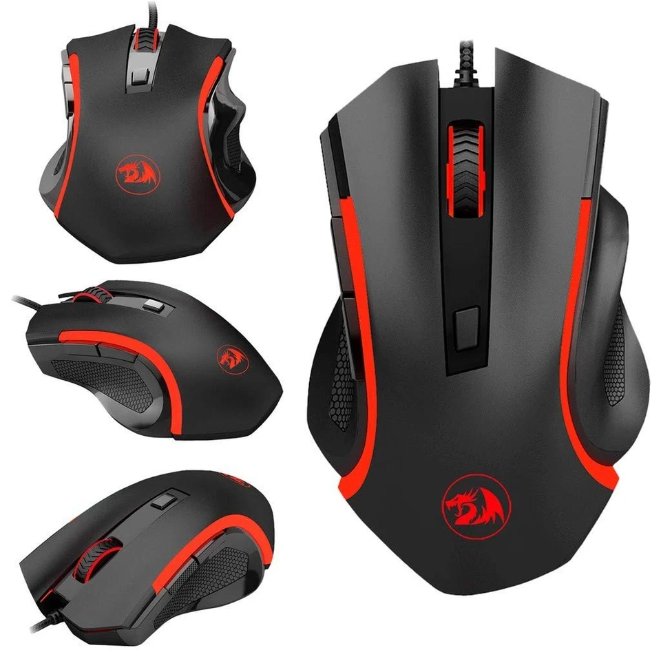 Gamer NOTHOSAUR Mouse Black M606, Unico - Image 3 of 4