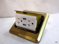 Pop up Floor Electrical Outlet Cover Box