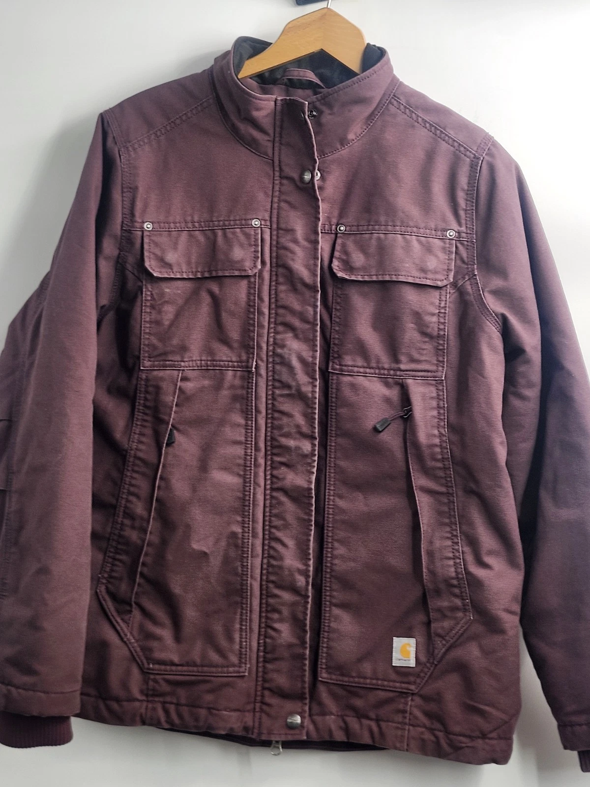 Kids Carhartt Jacket Quick Duck Insulated 2019 Jacket Burgundy