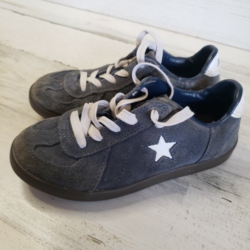 CONVERSE One Star Youth Gray/White Oxford Sneakers Suede Size 13 - Picture 3 of 8
