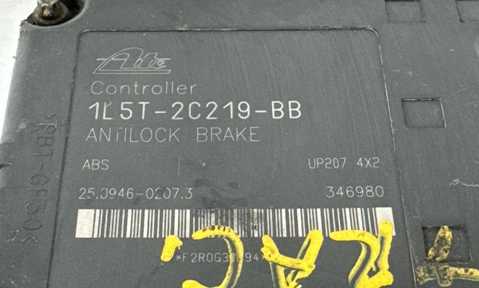 2001-2002 FORD EXPLORER ABS МОДУЛЬ УПРАВЛЕНИЯ АНТИБЛОКИРОВОЧНЫМ ТОРМОЗНЫМ НАСОСОМ 1L5T-2C346-BB - Изображение 4 из 4