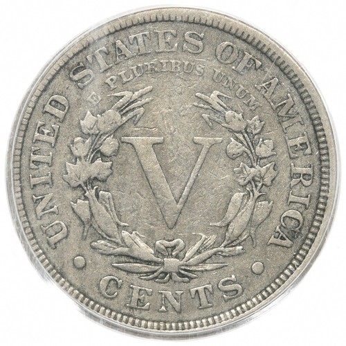 1885 5C PCGS F15 Liberty V Nickel - Key Date - Picture 3 of 3