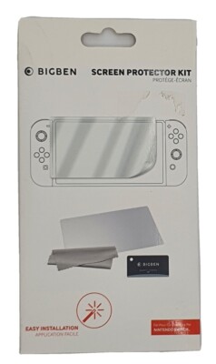 Nintendo Switch Screen Protection Kit - Neu - BIGBEN