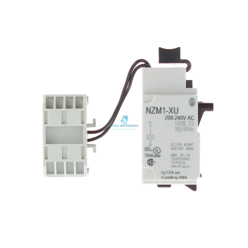 Eaton Nzm1-xu208-240ac sganciatore di minima tensione