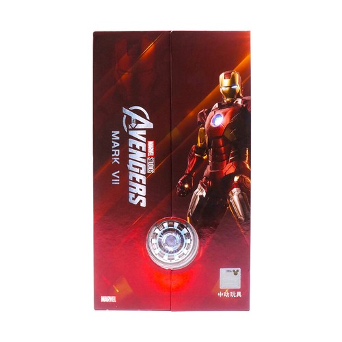 ZD IRON MAN Mark VII MK7 18cm Action Figure Marvel Avengers Model Display Toys - Picture 12 of 14