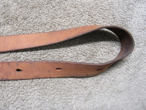 Swiss K31 K11 Leather Sling w/ Markings Schmidt Rubin Original 1923 - Picture 16 of 18