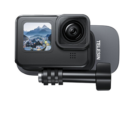 Backpack Clip Clamp Mount 360° Magnetic for Gopro 12 11 10 Insta360 Action