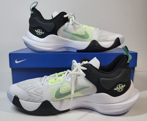 Nike Giannis Immortality 2 Basketballschuhe Herren 10 weiß schwarz DM0825-101