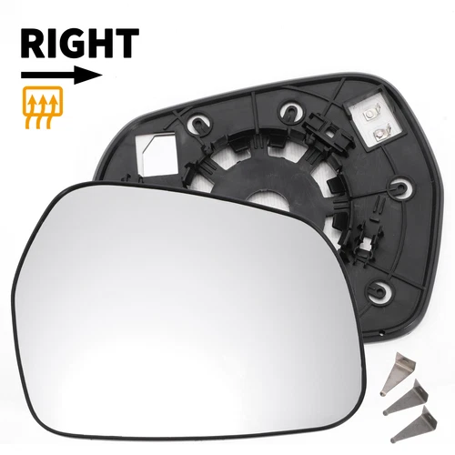 Car Right Side White Mirror Glass w/ Back Heated for KIA Sorento 2020-2024