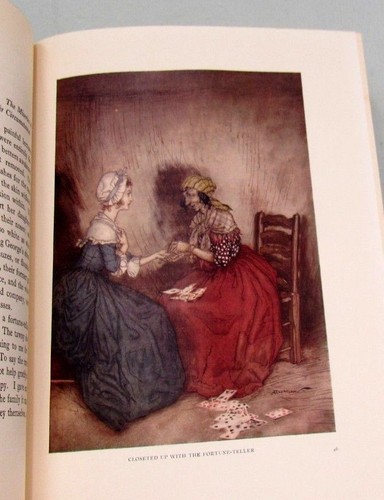 Der Pfarrer von Wakefield illustriert von Arhtur Rackham Riverside Press mit DJ - Bild 5 von 7