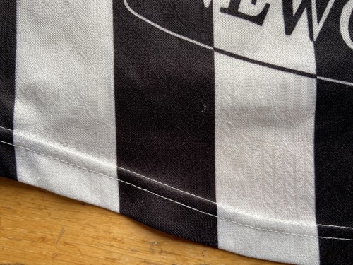 NEWCASTLE UNITED 1997 1998 HOME FOOTBAL SHIRT SOCCER JERSEY ADIDAS sz XL MEN - Picture 13 of 17