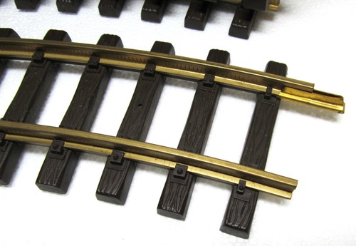 7 Pieces LGB G-Scale Curved Brass Track #1100 r600mm - Picture 5 of 10