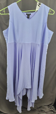 NWT Catherine's Black Label Women's Plus Size Lilac Purple Formal Dress 4X 30/32