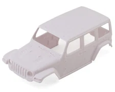Kyosho MX-01 Mini-Z Jeep Wrangler Rubicon Unassembled Body (White) [KYOMXN07]