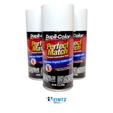 Duplicolor Bha0978 Perfect Match Honda Taffeta White Nh578 8oz Aerosol - 3 Pack
