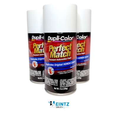 Duplicolor BHA0978 Perfect Match Honda Taffeta White NH578 8oz