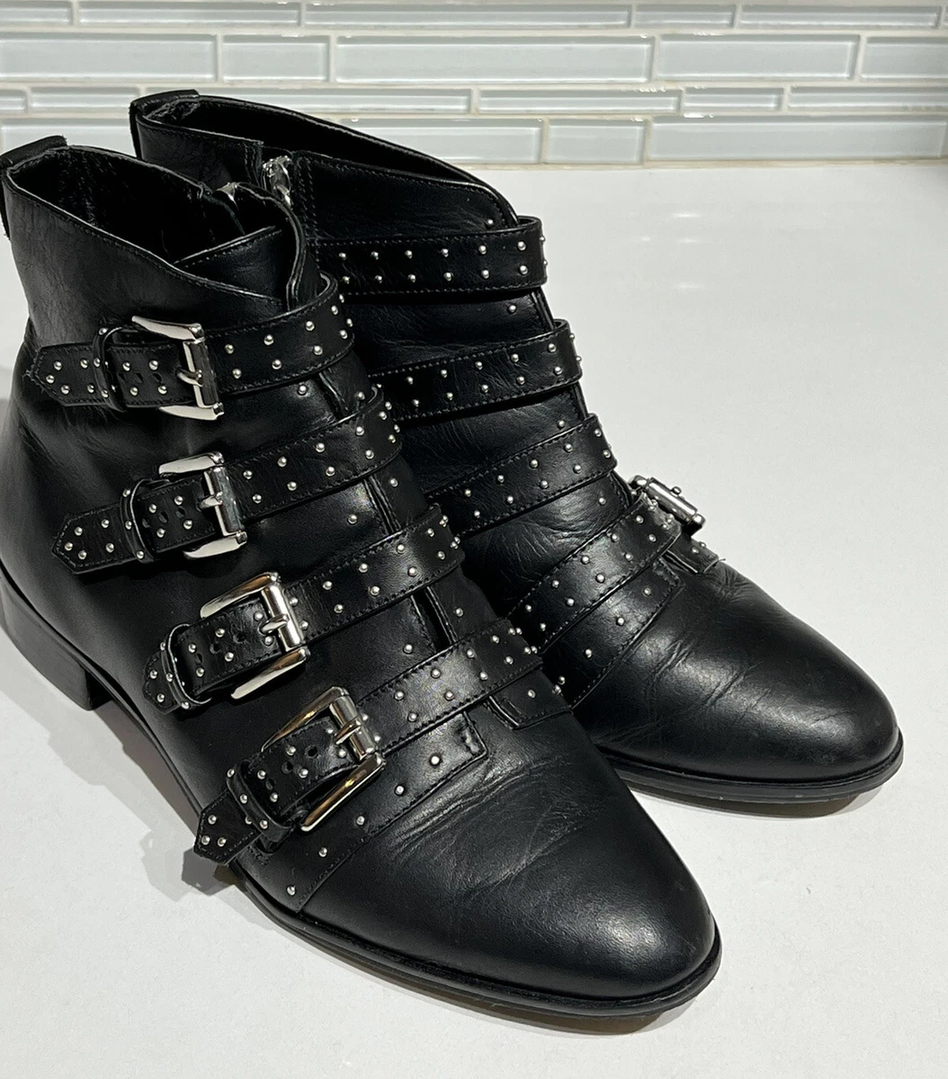 Rebecca minkoff studded boots hotsell