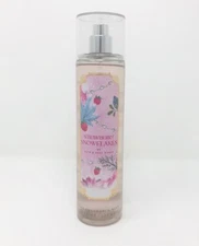 New Bath & Body Works Strawberry Snowflakes Fine Fragrance Body Mist, 8 oz