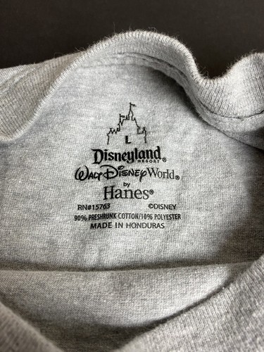 Vintage Style Mickey Mouse Sketch Drawing TShirt LG 2sided Colored Storybook D37 - Picture 6 of 8
