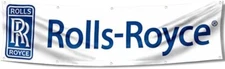 Roll Royces Banner Luxury Car Flag 2x8Ft Garage Shop Wall Decor 